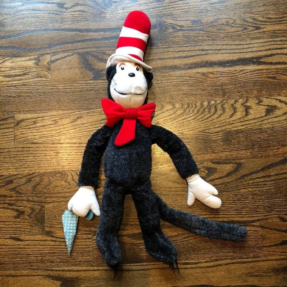Vintage Dr. Seuss Cat in the Hat Plush